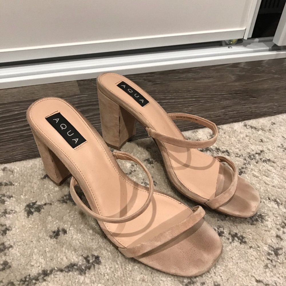Skinny Strap Heels